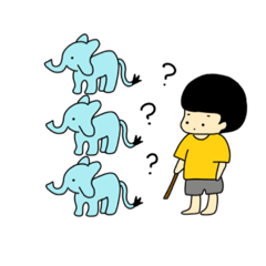 [LINEスタンプ] くだらんぼうや