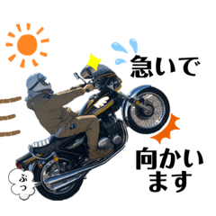 [LINEスタンプ] motor Man’sCLUB@Ⅱ