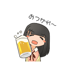 [LINEスタンプ] りとるがーる2