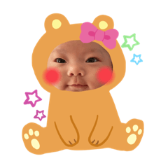 [LINEスタンプ] あみちゃん(∩´∀`∩)
