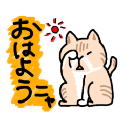 [LINEスタンプ] ひろちゃんのニャンズ