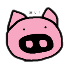 [LINEスタンプ] くろはなちゃん