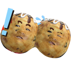 [LINEスタンプ] たこ焼き食べたい気分。