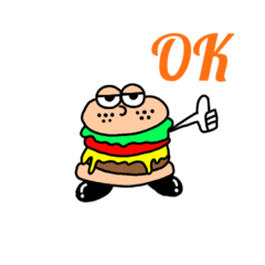 [LINEスタンプ] WOOOOODS BUGUER