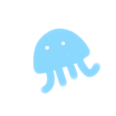 [LINEスタンプ] 地元の水族館にいる