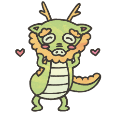 [LINEスタンプ] 龍神の竜ちゃんスタンプ