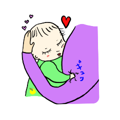 [LINEスタンプ] 毎日かわいい 赤ちゃん☆2☆